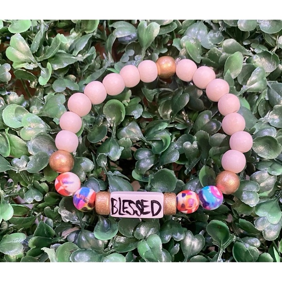 BRAND NEW WITH TAGS Colorful Inspirational Beaded Bracelets - Picture 7 of 8